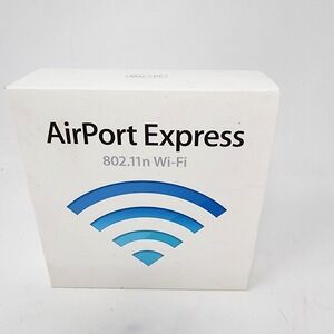Apple‎ AirPort Express Base Station 1st gen A1264 802.11n WiFi Router Open Box